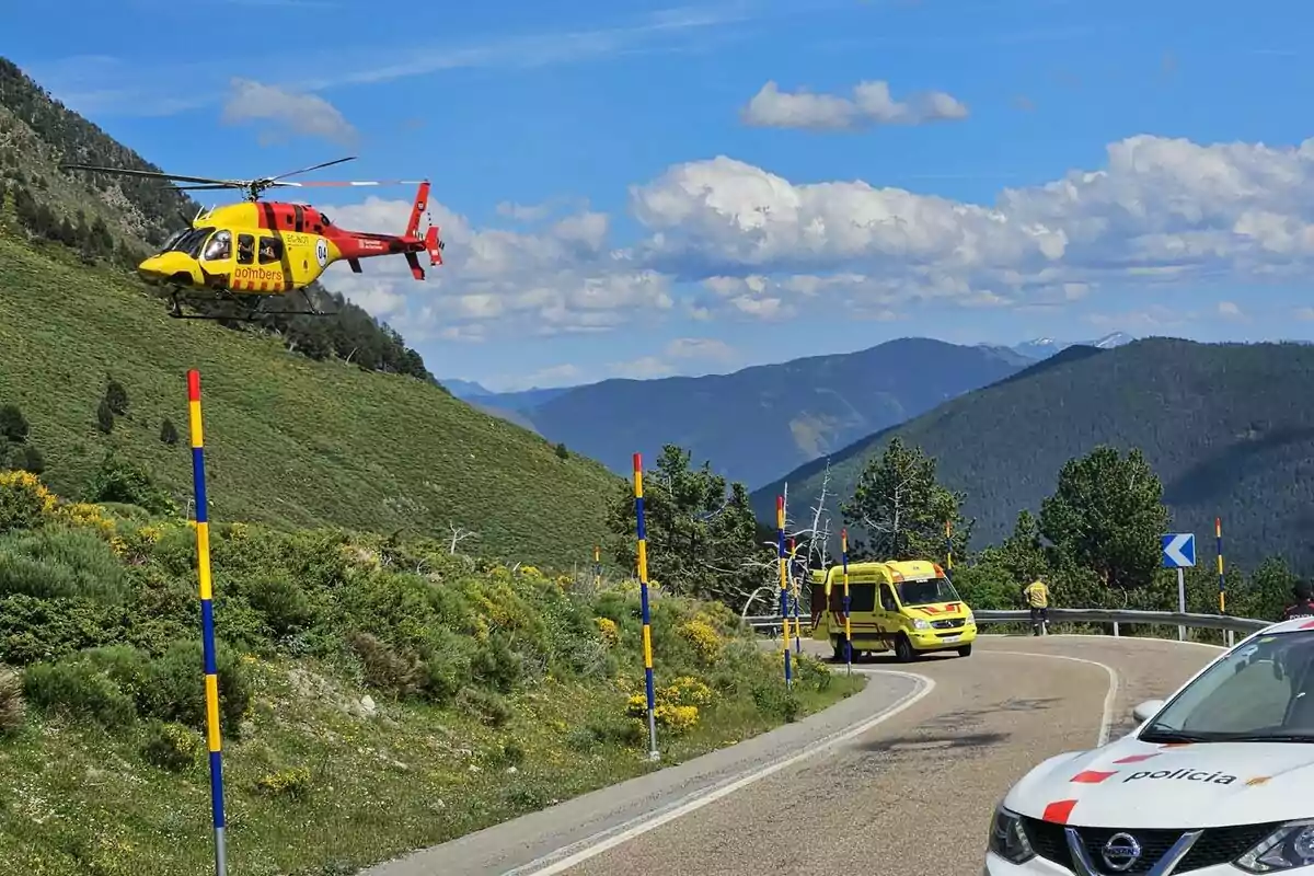 Accidente en el Pallars Sobirà