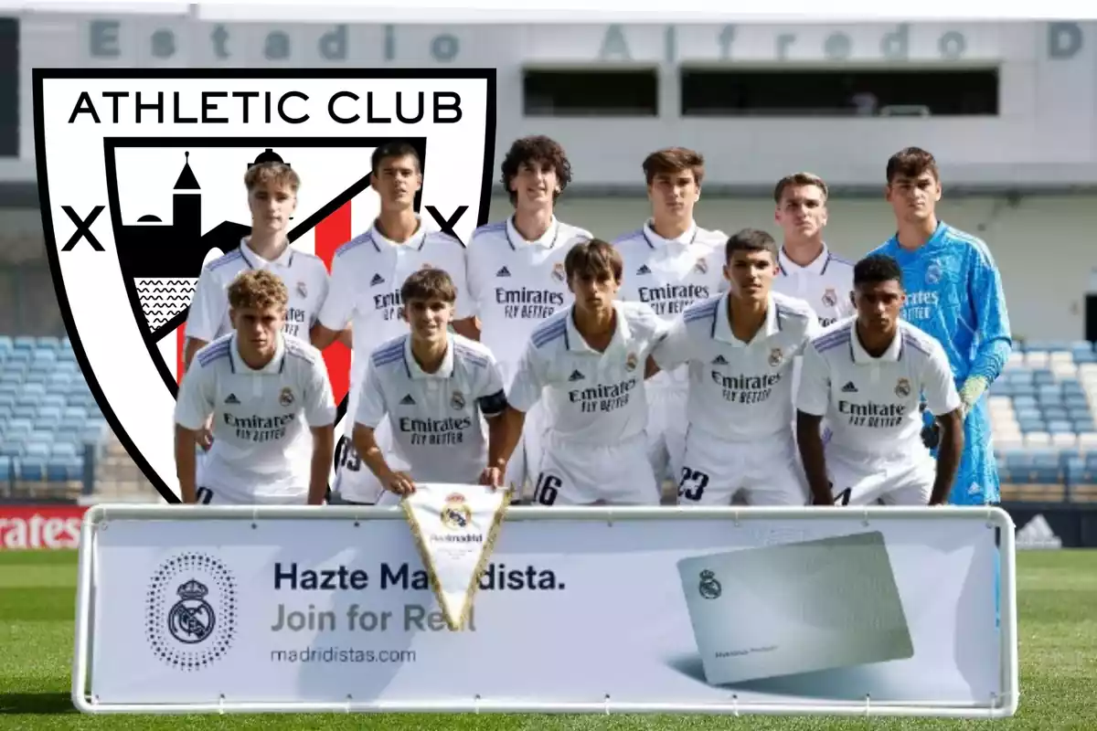 Jugadores del Juvenil 'A' del Real Madrid en la 2022/23