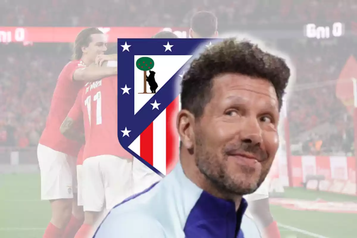 Cholo Simeone, entrenador del Atlético de Madrid