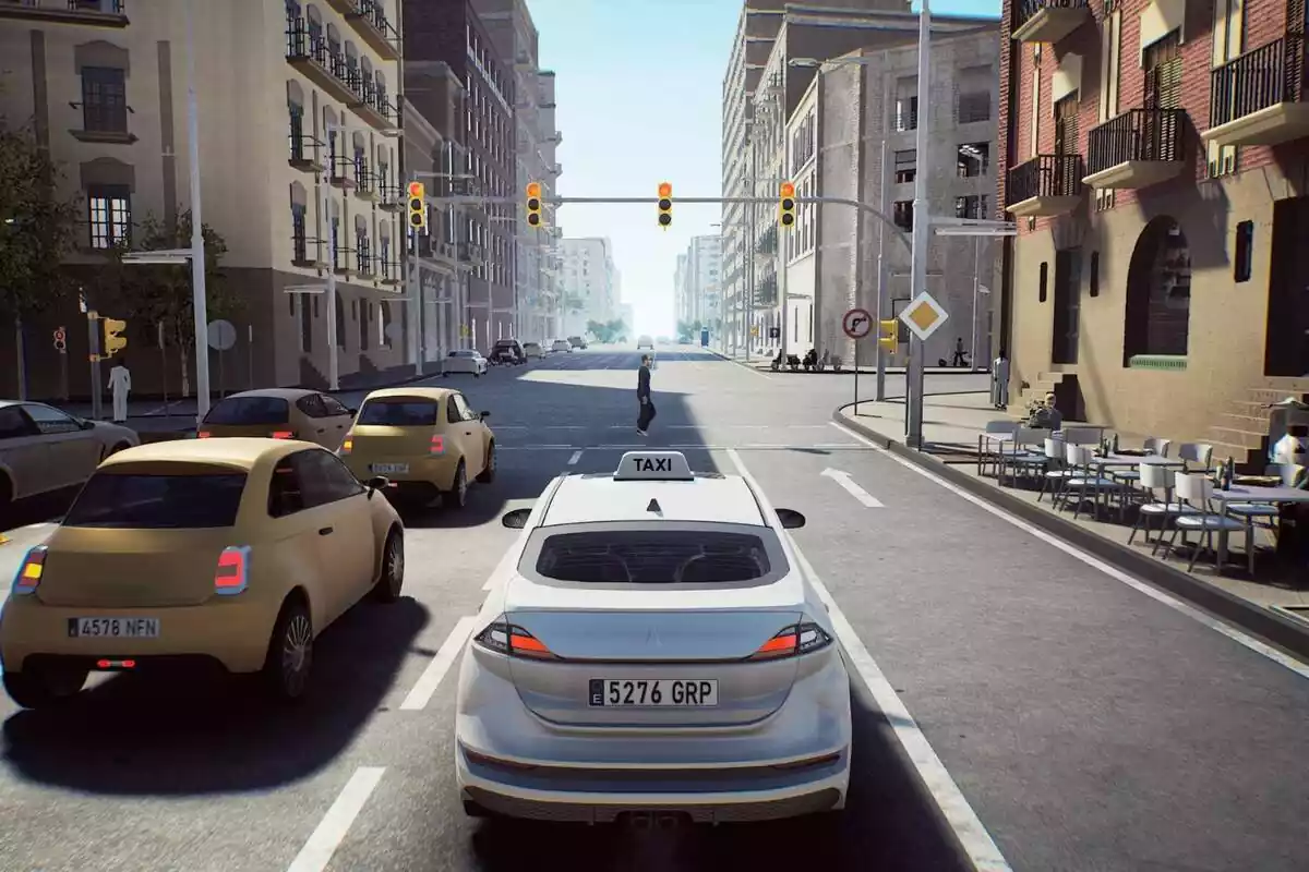 Imagen del videojuego 'Taxi Life A City Driving Simulator'