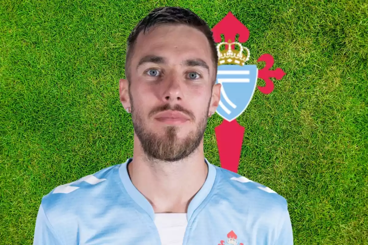 Mingueza, jugador del Celta