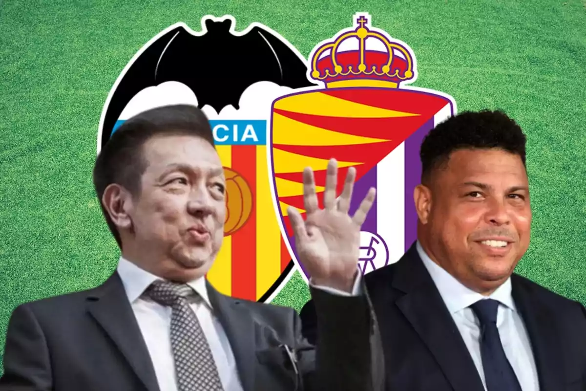 Peter Lim y Ronaldo Nazario