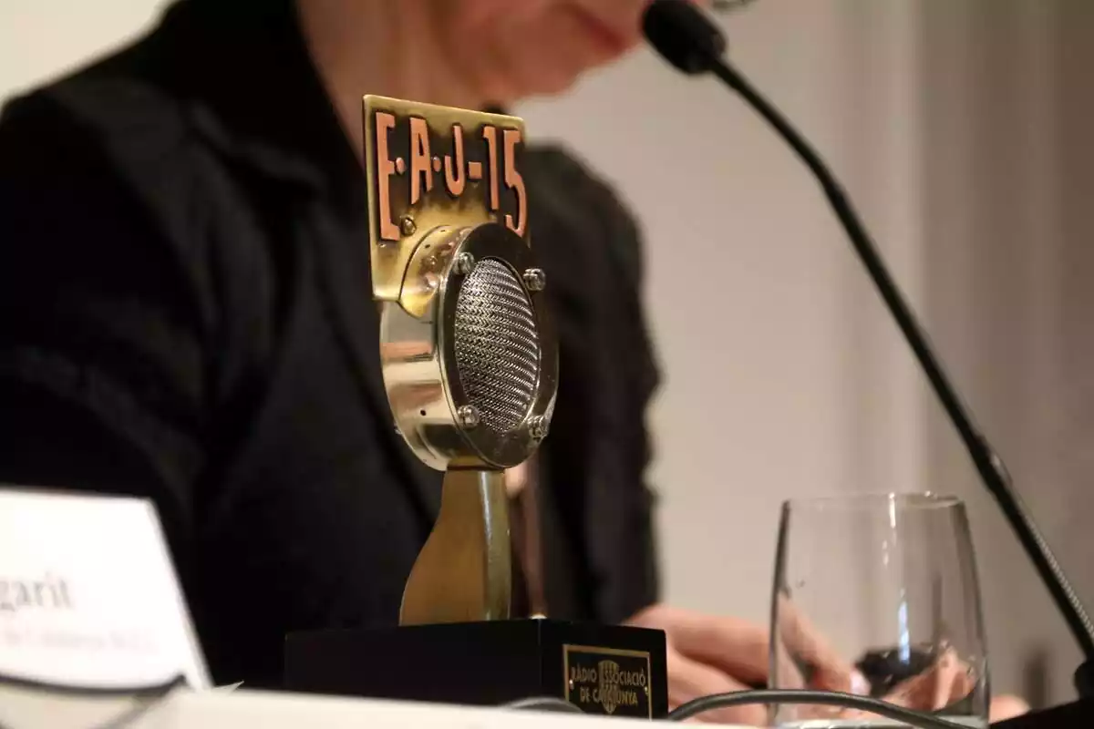 Trofeo del premio de Radio Associació de Catalunya