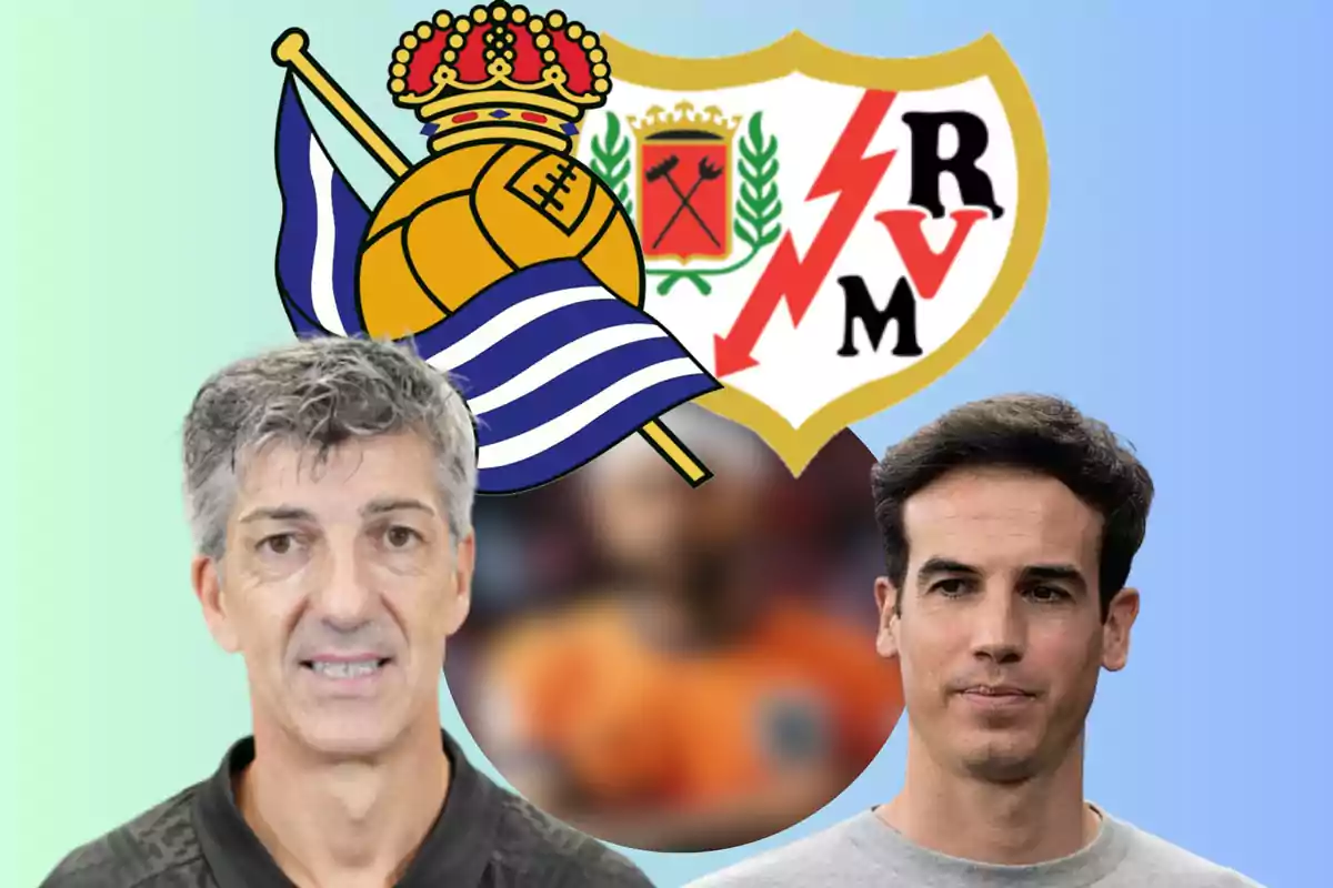 Entrenadores de Real Sociedad y Rayo Vallecano, con objetivo de mercado