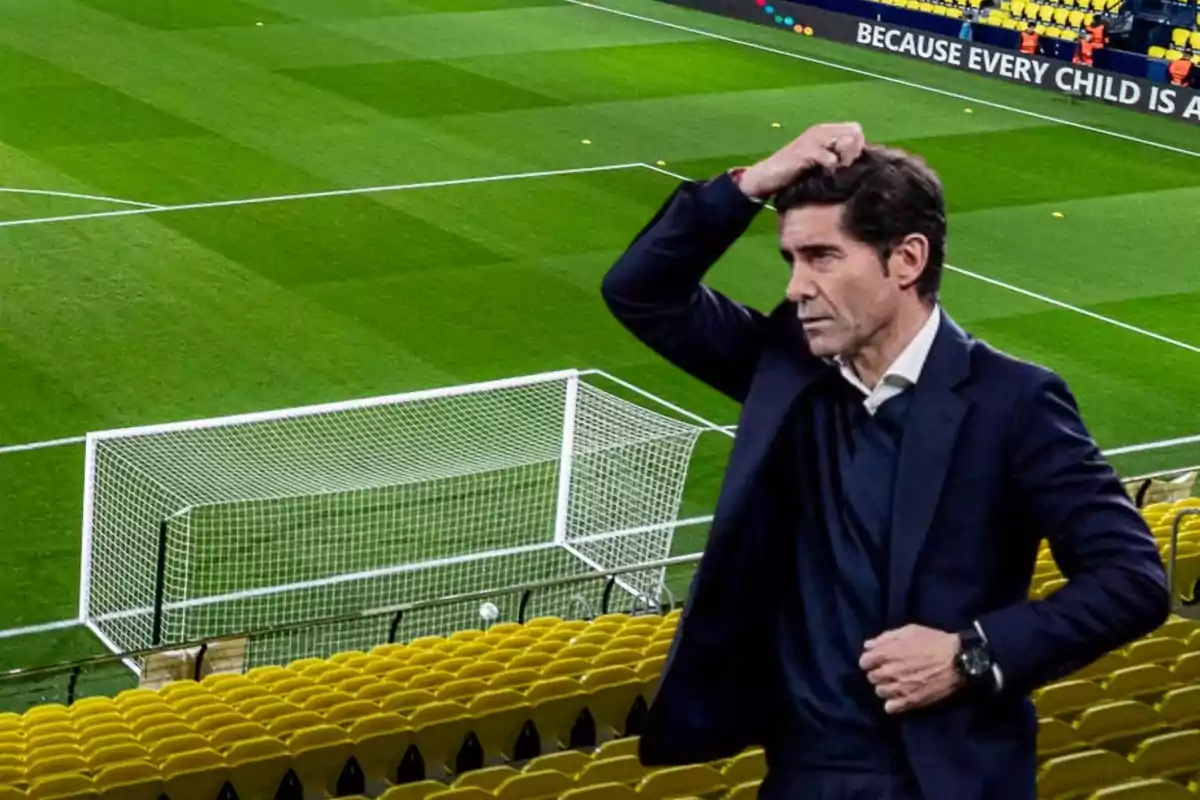 Marcelino García Toral y el estadio de La Cermámica