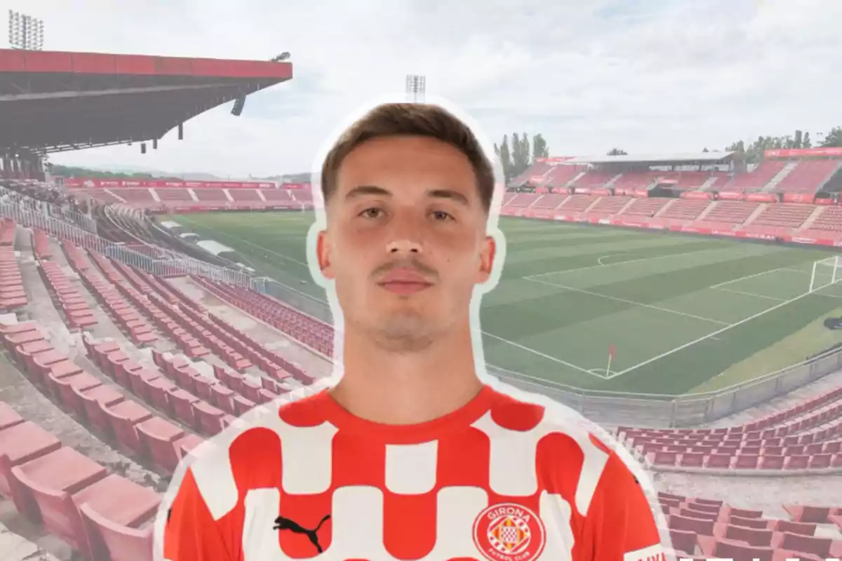 Valery Fernández, jugador del Girona